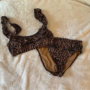 leopard bikini